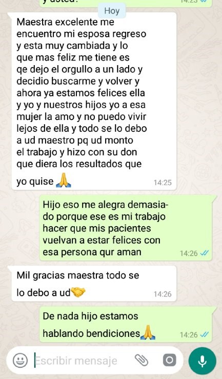 Testimonio de Servicio consultorio amarres de amor para parejas , Nancy Vidal (10)