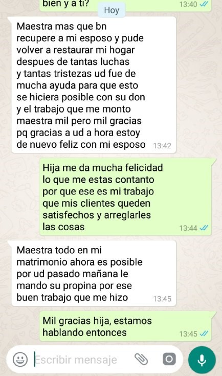 Testimonio de Servicio consultorio amarres de amor para parejas , Nancy Vidal (11)